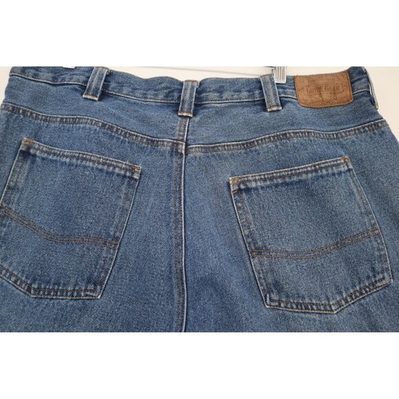 Guide Gear Mens Denim Carpenter Jeans 38x30 Heavy Duty Workwear Wide Leg Baggy - Picture 14 of 15